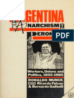 Narchism H Jderonism: Workers, Unions An