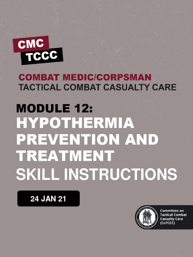 12 Hypothermia Prevention and Treatment PDF Hypothermia