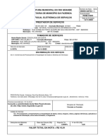 Prefeitura Municipal Do Rio Grande Secretaria de Município Da Fazenda Nota Fiscal Eletrônica de Serviços Prestador de Serviços