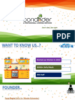 Coriander Company Profile.-2023 - Tri - Colour Theme