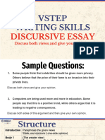 Discursive Essay SY