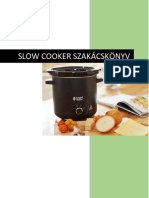Slow Cooker Szakácskönyv
