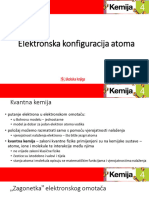 Elektronska Konfiguracija Atoma