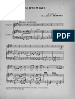 Debussy Pantomime