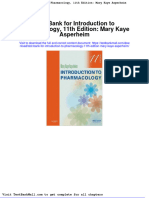 Test Bank For Introduction To Pharmacology 11th Edition Mary Kaye Asperheim