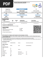 Irctc Sample Ticket Format | PDF | Identity Document | Transport