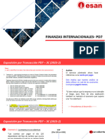 Finanzas Internacionales-Pd7: Noviembre, 2023