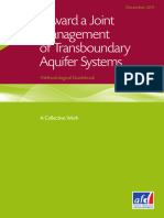 Toward A Joint Management of Transboundary Aquifer Systems
