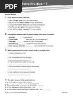 1 Flash5 Grammar Extra Practice 1