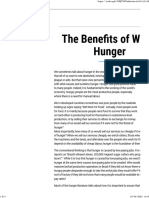 The Benefits of World Hunger United Nations