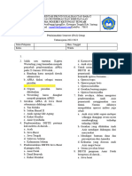 Soal Sejarah Indonesia