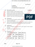 Be Computer Engineering Semester 7 2023 May Dloc III Natural Language Processing Rev 2019 C Scheme