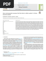 Does Environmental Awareness Fuel The Electric Vehicle Market A Twitter Keyword Analysis