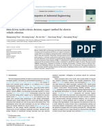 Data-Driven Multi-Criteria Decision Support Method For Electric Vehicle Selection