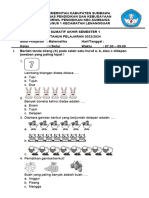 SAS MATEMATIKA Kelas 1 2023