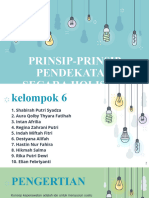 Kelompok 6 Prinsip-Prinsip Pendekatan Secara Holistik Dalam Konteks Keperawatan