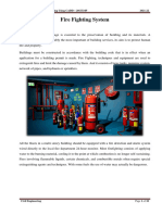 Fire Fighting System: Building Planning and Drawing Using CADD - 20CE34P 2021-22