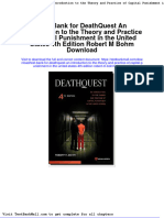 Test Bank For Deathquest An Introduction To The Theory and Practice of Capital Punishment in The United States 4th Edition Robert M Bohm Download