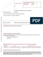 Rebut de Presentació: Dades de L'autenticació