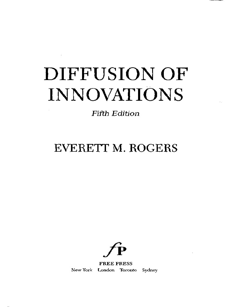 Understanding Diffusion of Innovations | PDF | Innovation | Behavioural ...
