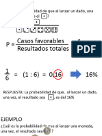 Ejemplos de Probabilidad La Place Octavo