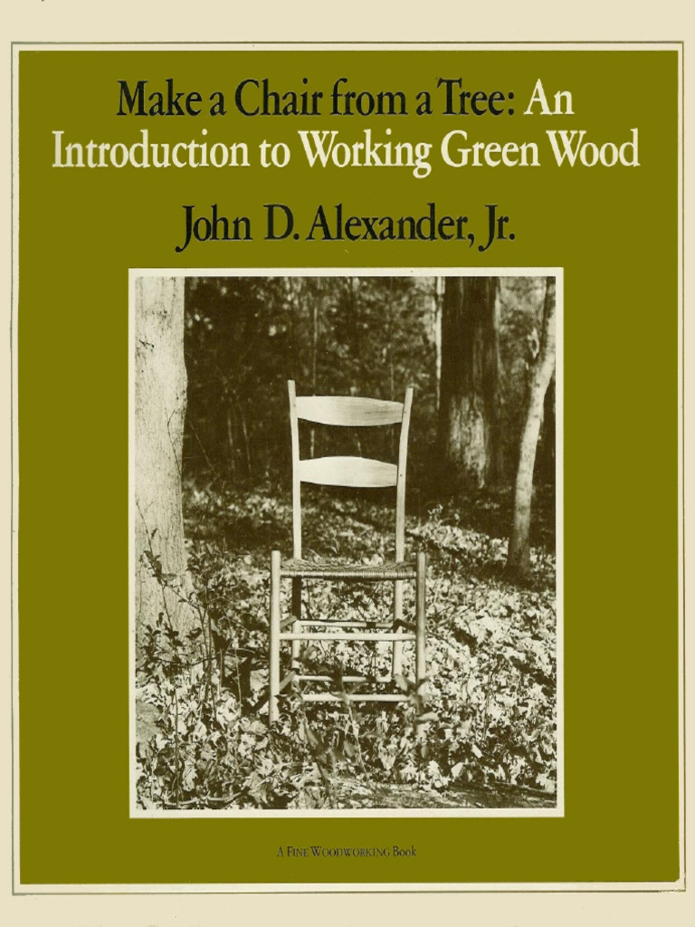 Make A Chair From A Tree | PDF