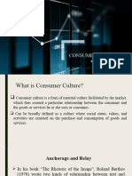 Consumer Culture