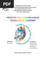 Fundamentos Pedagogicos de La Promocion de La Educacion para La Salud