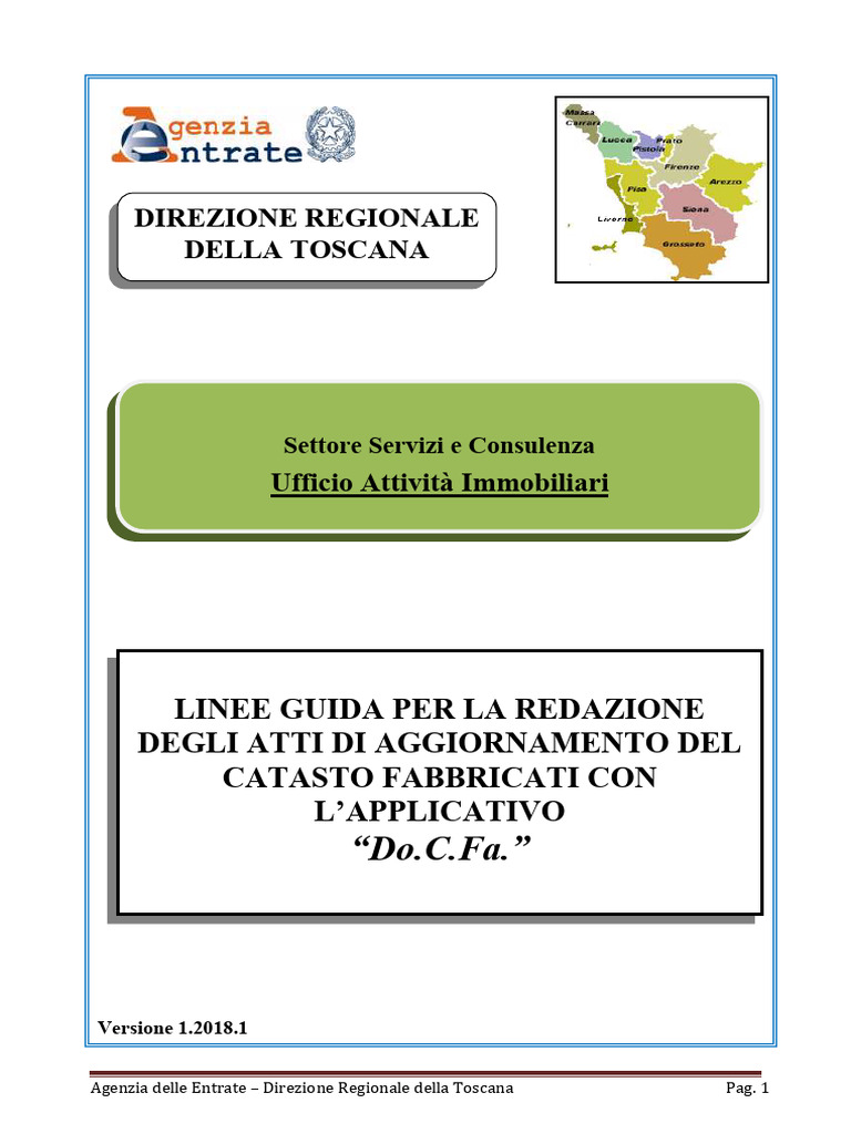 Linee Guida Docfa 2018 2 | PDF