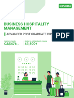 Business Hospitality Management Advanced Post Graduate Diploma Ver
