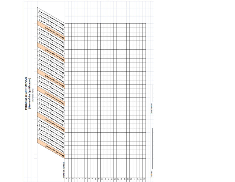Progress Chart | PDF