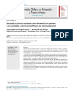 Reconstrucci N en Osteosarcoma Humeral Con Peron 2016 Revista Chilena de or