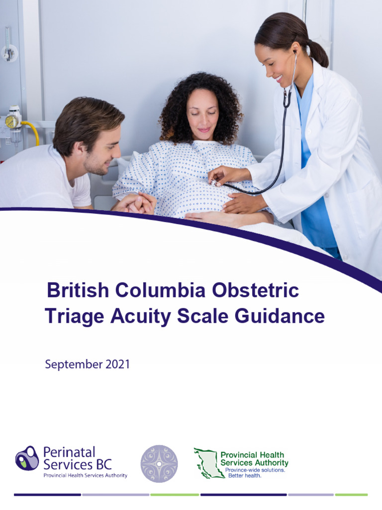 BC Obstetric Triage Acuity Scale Guide | PDF | Pregnancy | Obstetrics