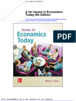 Test Bank For Issues in Economics Today 8th Edition