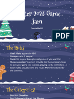 Winter 2023 Game Jam Presentation