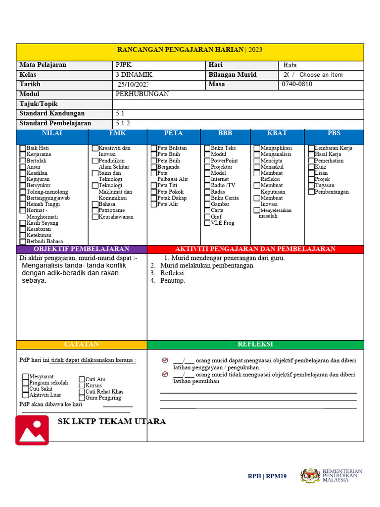 PK Tahun 3 | PDF