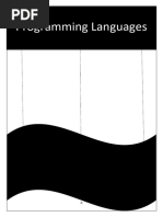 Guide To Programming Languages
