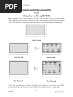 Tutorial - Week 5 - Design of One Way Slab