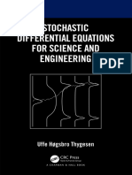 Uffe Høgsbro Thygesen - Stochastic Differential Equations For Science and Engineering-CRC Press - Chapman & Hall (2023)