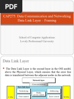 09 Data Link LayerFraming