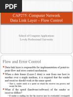 10 Data Link LayerFlow Control