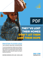 Alight Response Pakistan Floods 2022 - Two Pager - Oct 01, 2022 - Mar 31, 2023