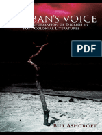 Bill Ashcroft - Caliban's Voice - The Transformation of English in Post-Colonial Literatures-Routledge (2008)