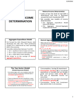 Principles of Macroeconomics Econ 109 - Output Determination