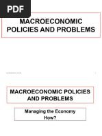 Macroeconomic Policies-Monetary Policy