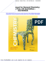 Solution Manual For General Chemistry Atoms First 2 e 2nd Edition 032180483x
