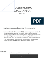 c1 - PROCEDIMIENTOS ALMACENADOS