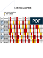 Jadwal PIKET ON CALL