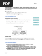 Operating System Chapter 1