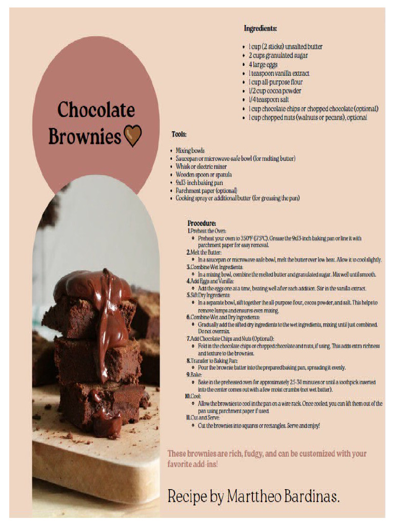Brownies | PDF